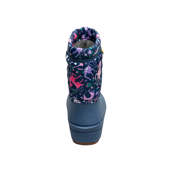 Bogs 73221 Kids' Snow Shell Boot - Unicorn Meadow