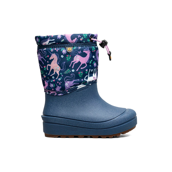 Bogs 73221 Kids' Snow Shell Boot - Unicorn Meadow