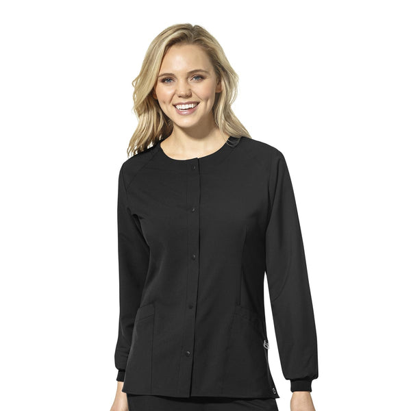 Wink Scrubs 8155 Women's Crew Neck Warm Up Jacket