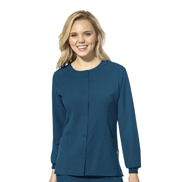 Wink Scrubs 8155 Women's Crew Neck Warm Up Jacket