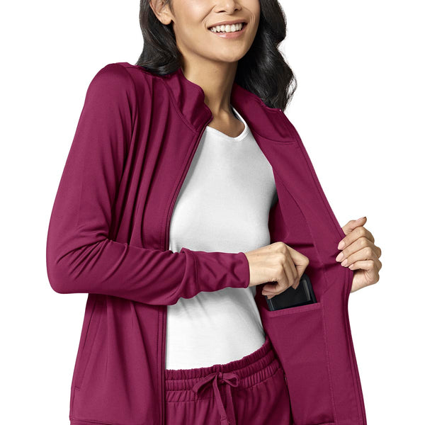 Wink Scrubs 8199X-C Women's Moto Scrub Jacket - Extended Sizes - Past Season