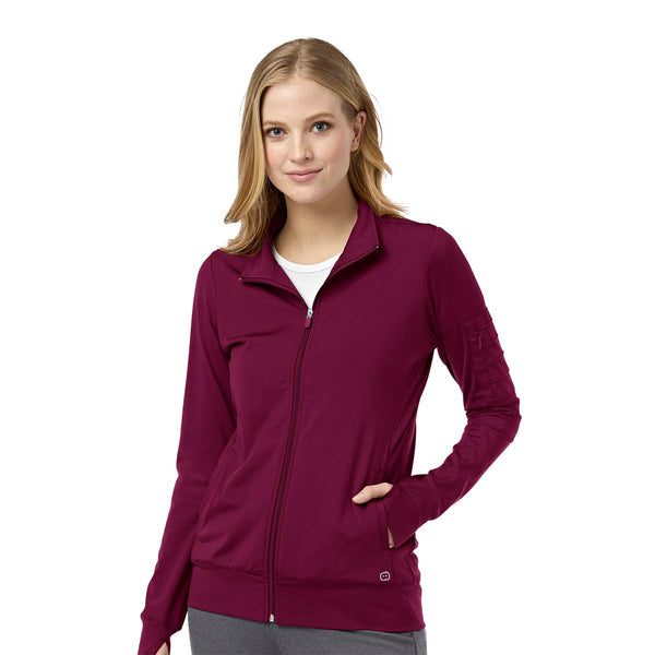 Wink Scrubs 8199X-C Women's Moto Scrub Jacket - Extended Sizes - Past Season