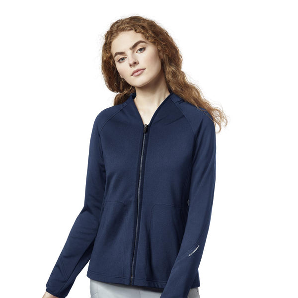 Wink Scrubs 8209X Women's Fleece Full Zip Jacket Extended Sizes - Past Season