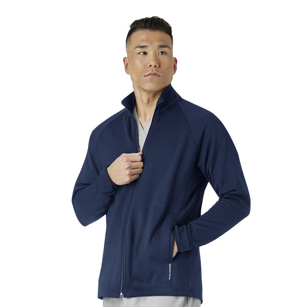 Wink Scrubs 8309X Men's Fleece Full Zip Jacket Extended Sizes - Past Season