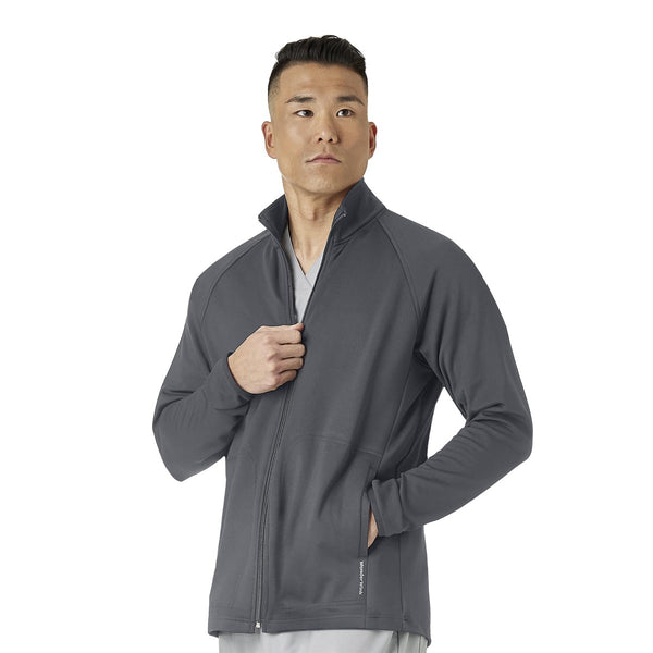 Wink Scrubs 8309X Men's Fleece Full Zip Jacket Extended Sizes - Past Season