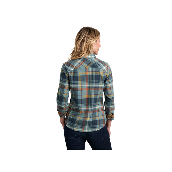 Kuhl 8457 Women's Tess Flannel Long Sleeve