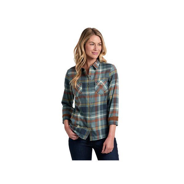 Kuhl 8457 Women's Tess Flannel Long Sleeve