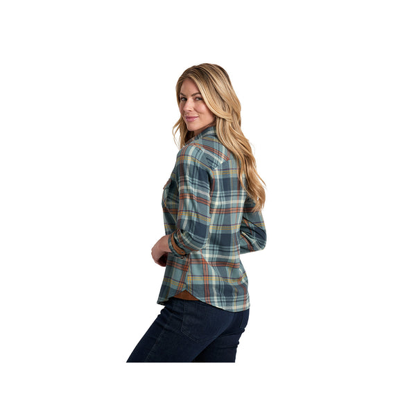 Kuhl 8457 Women's Tess Flannel Long Sleeve