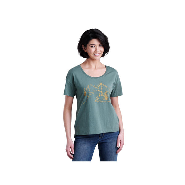 Kuhl 8523 Women's Impression Sketch Graphic Tee