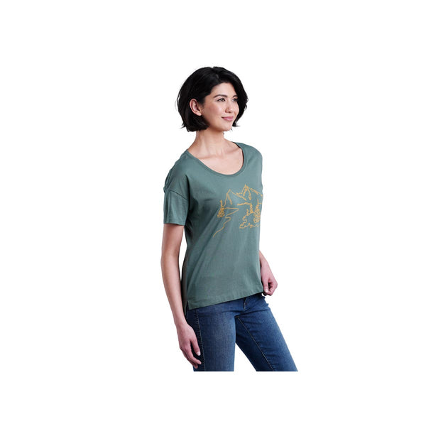 Kuhl 8523 Women's Impression Sketch Graphic Tee