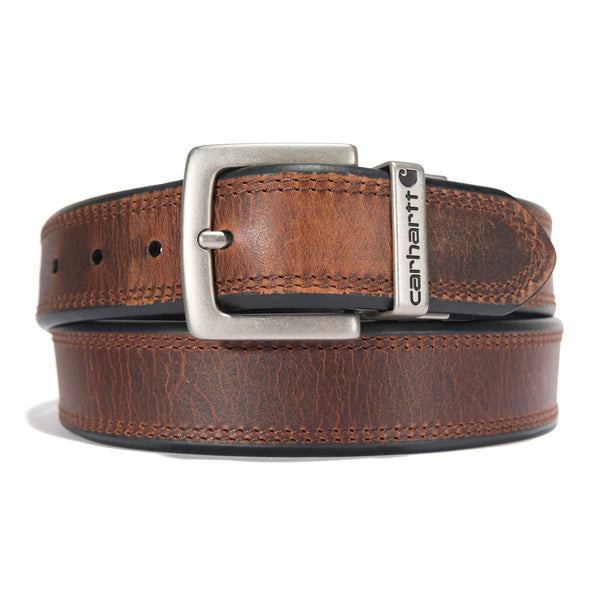 Carhartt Belts, Suspenders and Wallets A0005500 Oil Finish Leather Reversible Belt