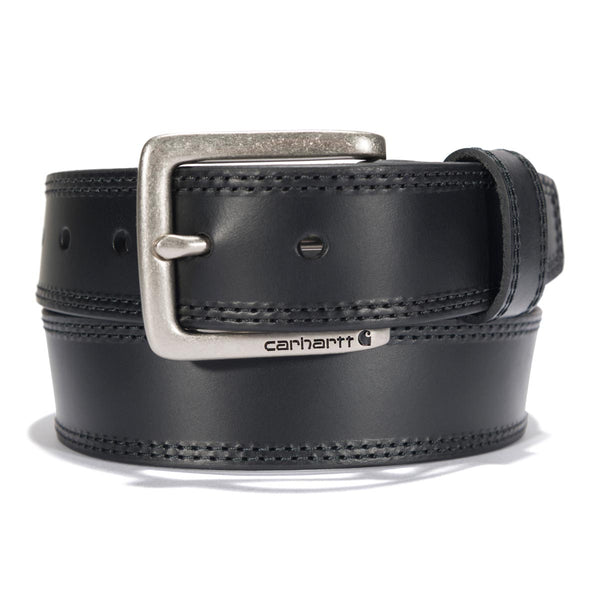 Carhartt Belts, Suspenders and Wallets A0005503 Leather Engraved Buckle Belt