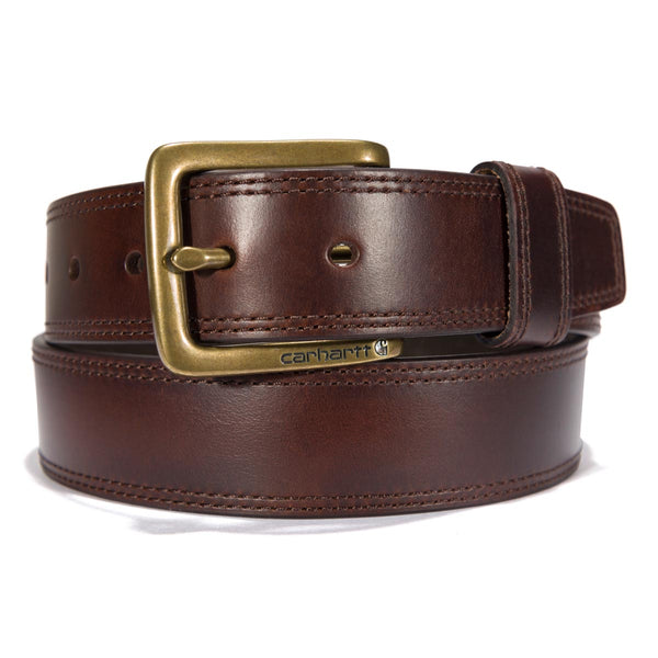 Carhartt Belts, Suspenders and Wallets A0005503 Leather Engraved Buckle Belt