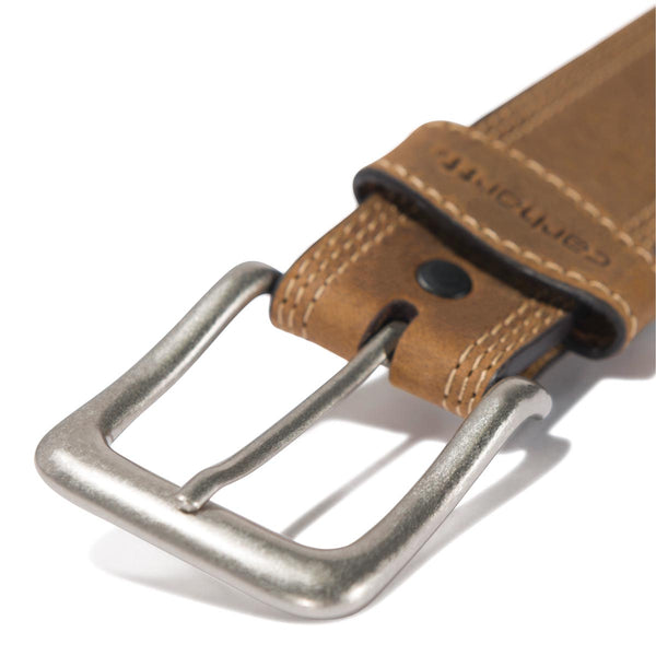 Carhartt Belts, Suspenders and Wallets A0005507 Leather Triple Stitch Belt