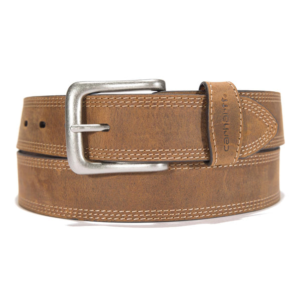 Carhartt Belts, Suspenders and Wallets A0005507 Leather Triple Stitch Belt