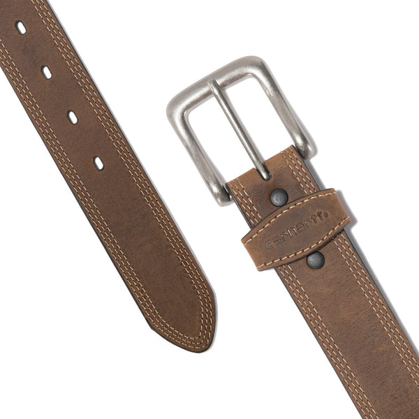 Carhartt Belts, Suspenders and Wallets A0005507 Leather Triple Stitch Belt