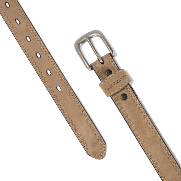 Carhartt Belts, Suspenders and Wallets A0005507 Leather Triple Stitch Belt