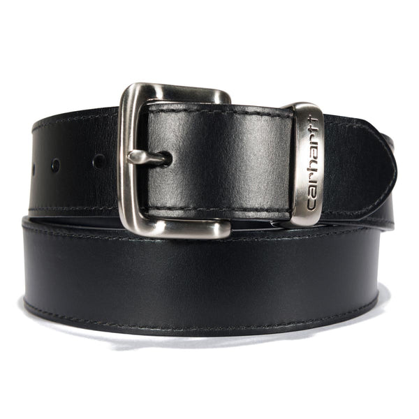 Carhartt Belts, Suspenders and Wallets A0005511 Barnished Leather Box Buckle Belt