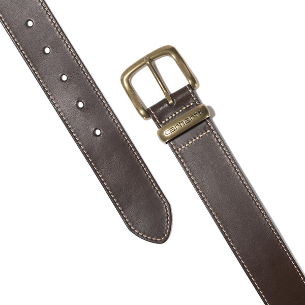 Carhartt Belts, Suspenders and Wallets A0005511 Barnished Leather Box Buckle Belt