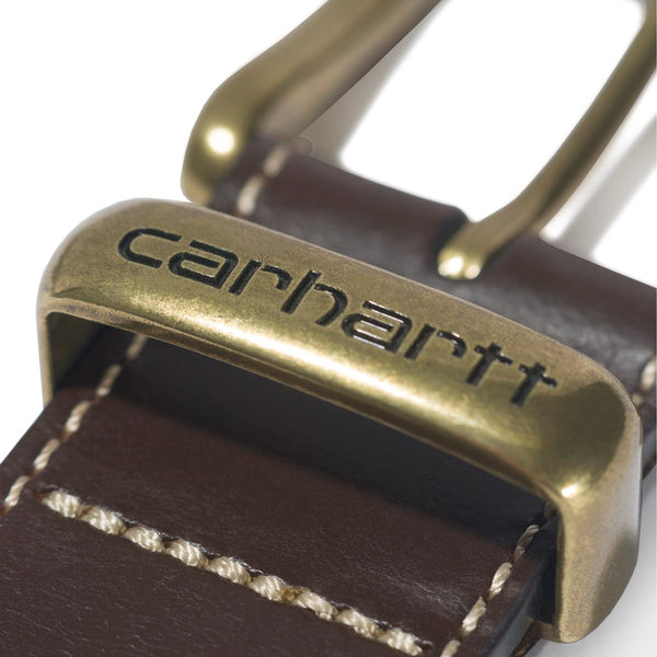 Carhartt Belts, Suspenders and Wallets A0005511 Barnished Leather Box Buckle Belt