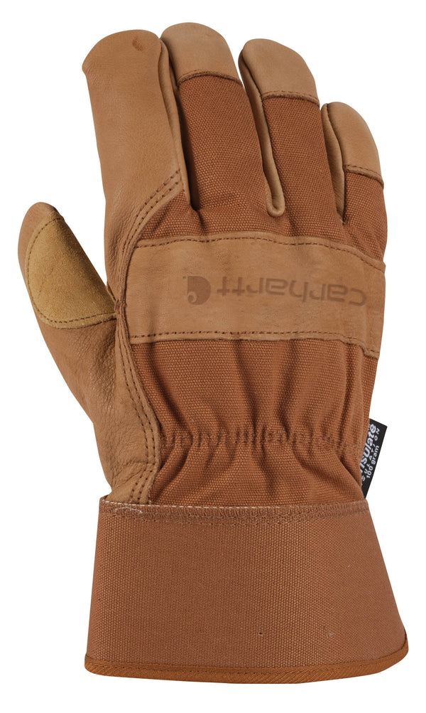 Carhartt Gloves GW0513-M Men's Insulated Duck/Synthetic Leather Safety Cuff Glove