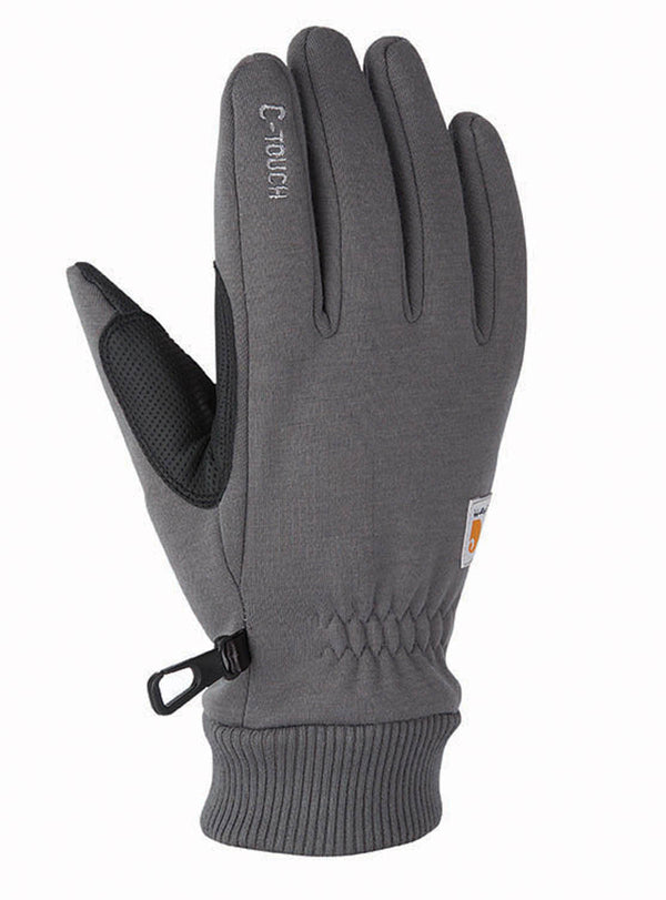 Carhartt Gloves GF0622-M Men's Wind Fighter Thermal-Lined Fleece Touch-Sensitive Knit Cuff Glove