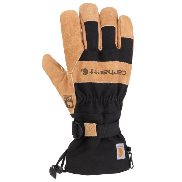 Carhartt Gloves GW0737-M Men's Storm Defender Insulated Duck/Synthetic Suede Gauntlet Glove