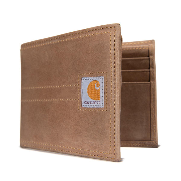 Carhartt Belts, Suspenders and Wallets B0000207 Saddle Leather Bifold Wallet