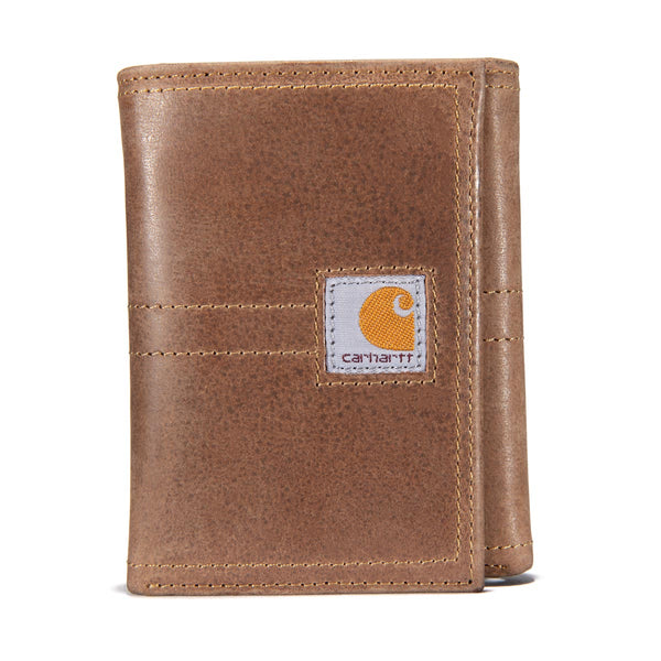 Carhartt Belts, Suspenders and Wallets B0000208 Saddle Leather Trifold Wallet