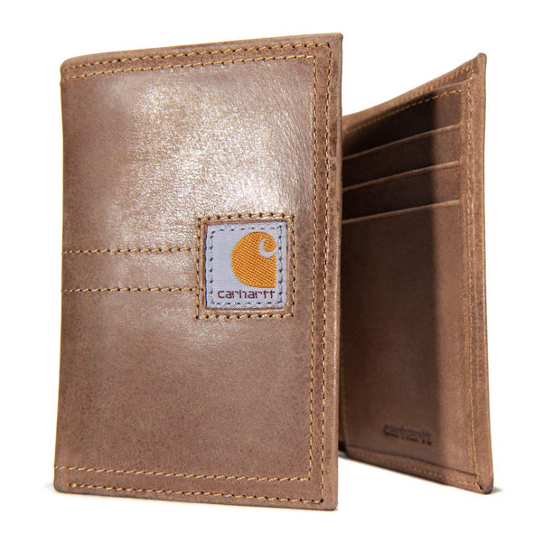 Carhartt Belts, Suspenders and Wallets B0000208 Saddle Leather Trifold Wallet