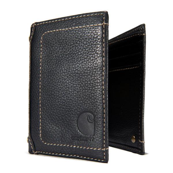 Carhartt Belts, Suspenders and Wallets B0000209 Pebble Leather Trifold Wallet