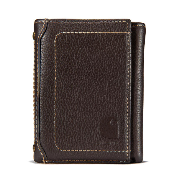 Carhartt Belts, Suspenders and Wallets B0000209 Pebble Leather Trifold Wallet