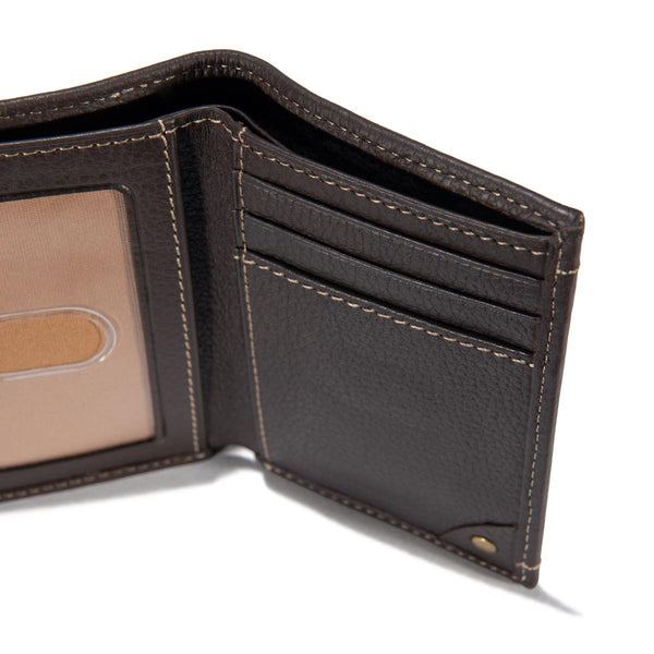 Carhartt Belts, Suspenders and Wallets B0000209 Pebble Leather Trifold Wallet