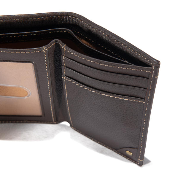 Carhartt Belts, Suspenders and Wallets B0000209 Pebble Leather Trifold Wallet