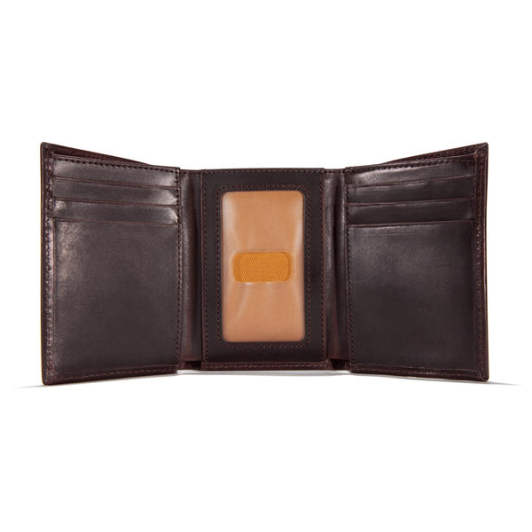 Carhartt Belts, Suspenders and Wallets B0000219 Oil Tan Leather Trifold Wallet