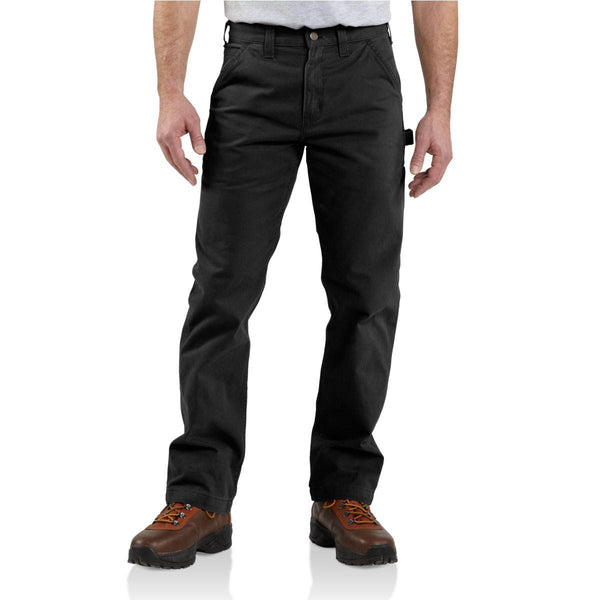 Carhartt B324-BLK Men's Relaxed Fit Twill Utility Work Pant - Black