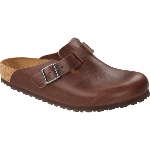 Birkenstock 1023449 Boston Grip Vintage Roast Leather