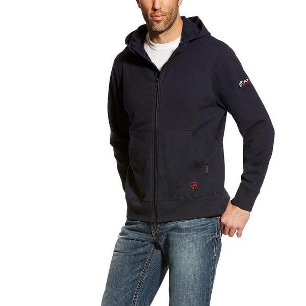 Ariat 10023979 Men's FR Durastretch Full Zip Hoodie