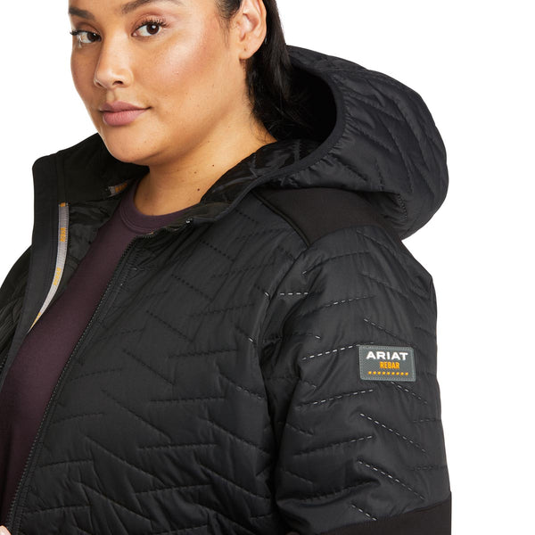 Ariat 10037511 Women's Rebar Cloud 9 Insulated Jacket - Black