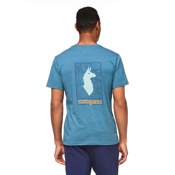 Cotopaxi TS-LMAP-M Men's Llama Map Organic T-Shirt