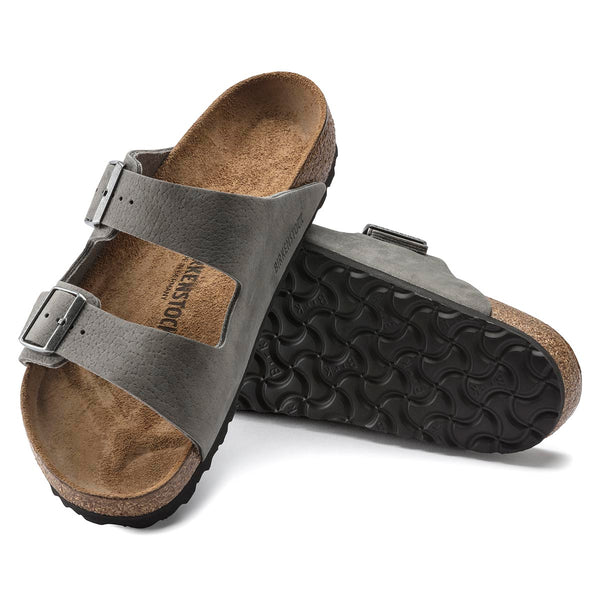 Birkenstock 1020752 Arizona - Desert Buck Whale Gray Nubuck