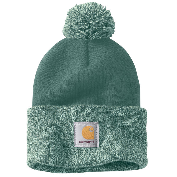 Carhartt 102240-C Knit Pom-Pom Cuffed Beanie - Discontinued Pricing