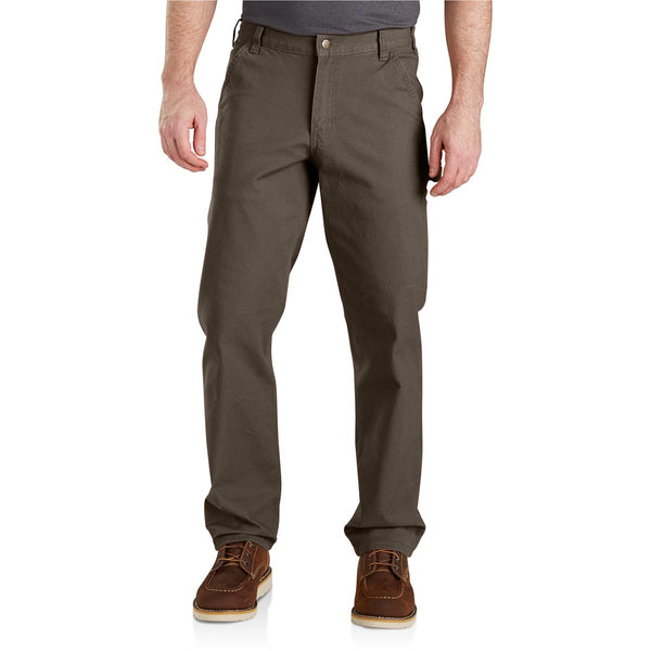 Carhartt 103279-217 Men's Rugged Flex Relaxed Fit Duck Utility Work Pant - Tarmac