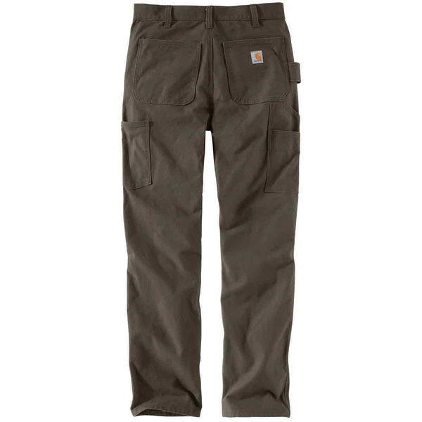 Carhartt 103334-217 Men's Rugged Flex Relaxed Fit Duck Double Front Work Pant - Tarmac