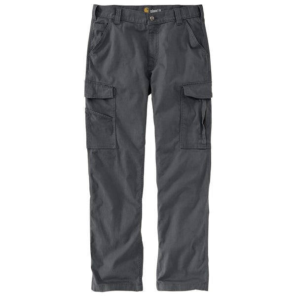 Carhartt 103574-029 Men's Rugged Flex Relaxed Fit Canvas Cargo Work Pant - Shadow