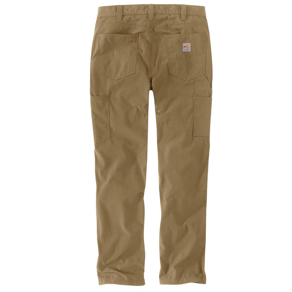 Carhartt 104785-A11 Men's FR Force Relaxed Fit Ripstop Utility Work Pant - Klondike Khaki