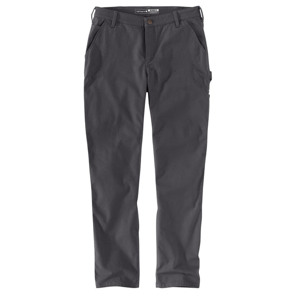 Carhartt 105113-029 Women's Rugged Flex Relaxed Fit Canvas Work Pant - Shadow