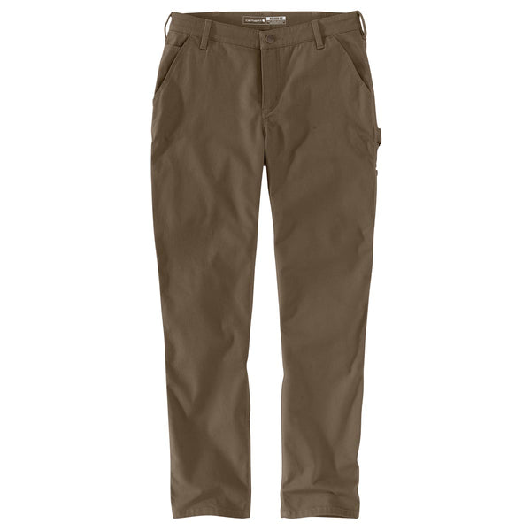 Carhartt 105113-217 Women's Rugged Flex Relaxed Fit Canvas Work Pant - Tarmac