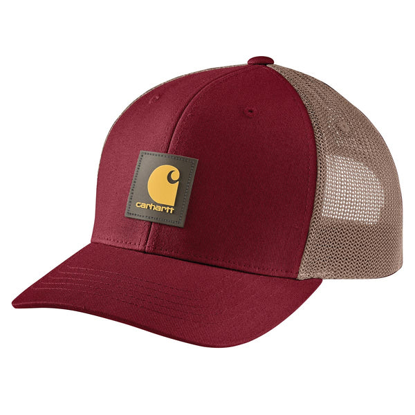 Carhartt 105216-C Men's Rugged Flex Twill Mesh Back Logo Patch Cap - Discontinued Pricing