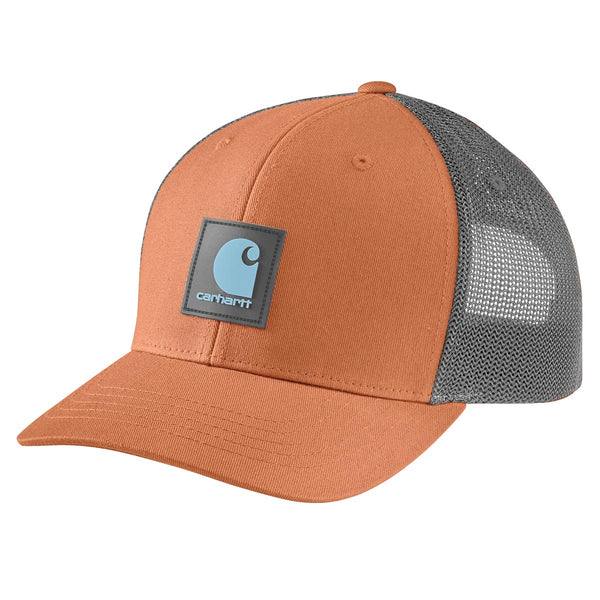 Carhartt 105216-C Men's Rugged Flex Twill Mesh Back Logo Patch Cap - Discontinued Pricing